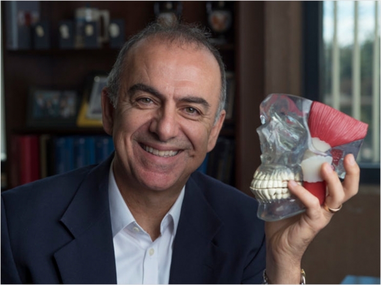 Kyriacos A. Athanasiou, PhD, PhM, MS, distinguished professor of biomedical engineering Photo by Steve Zyilus, UCI