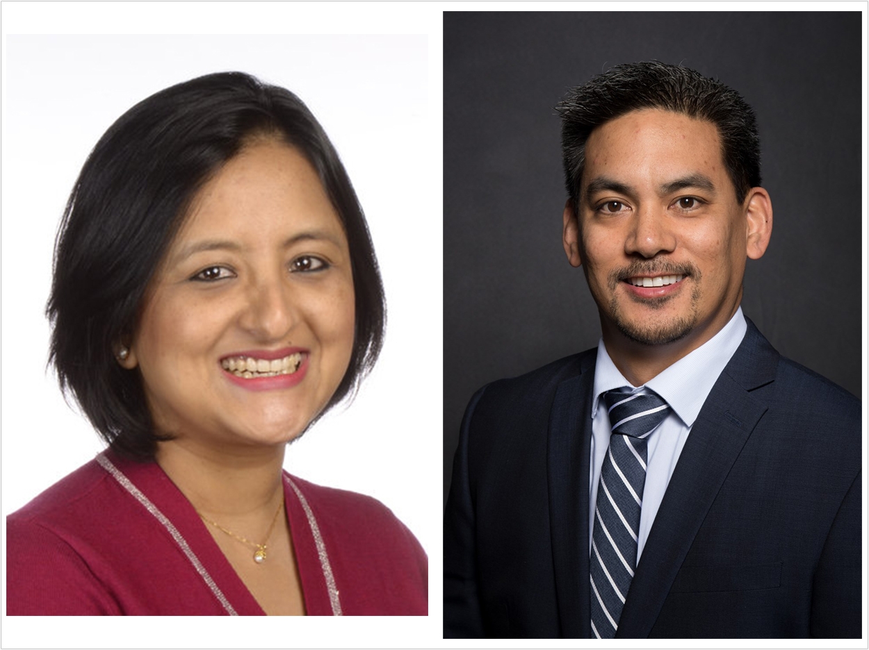 Annie Shrestha, BDS, MSc, PhD, and Brian Partido, MSDH, BSDH, are among the recipients of the 2019 Colgate Award for Research Excellence.