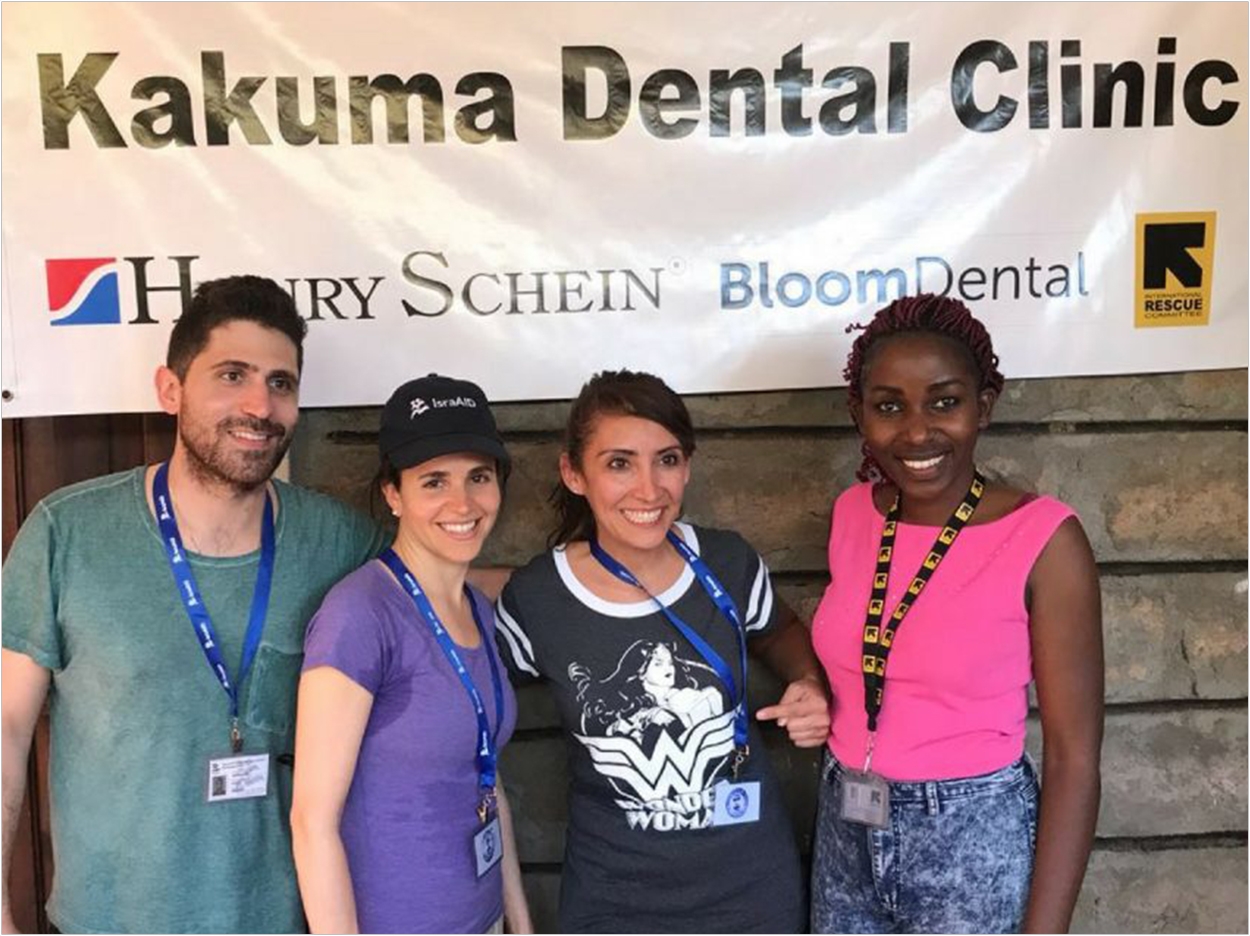 IsraAID's outreach includes a dental clinic at the Kakuma Refugee Camp in Kenya.
