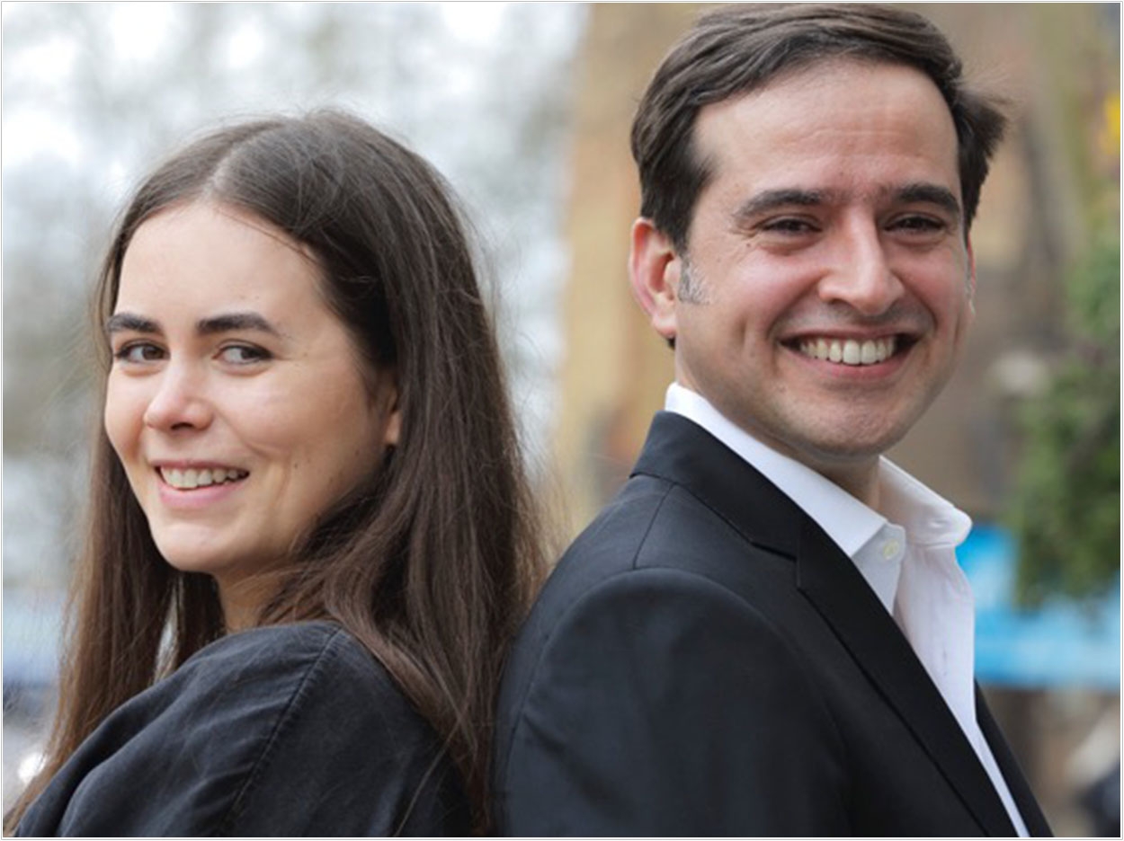 Tatiana Williams and Dr. Adil Mannan.