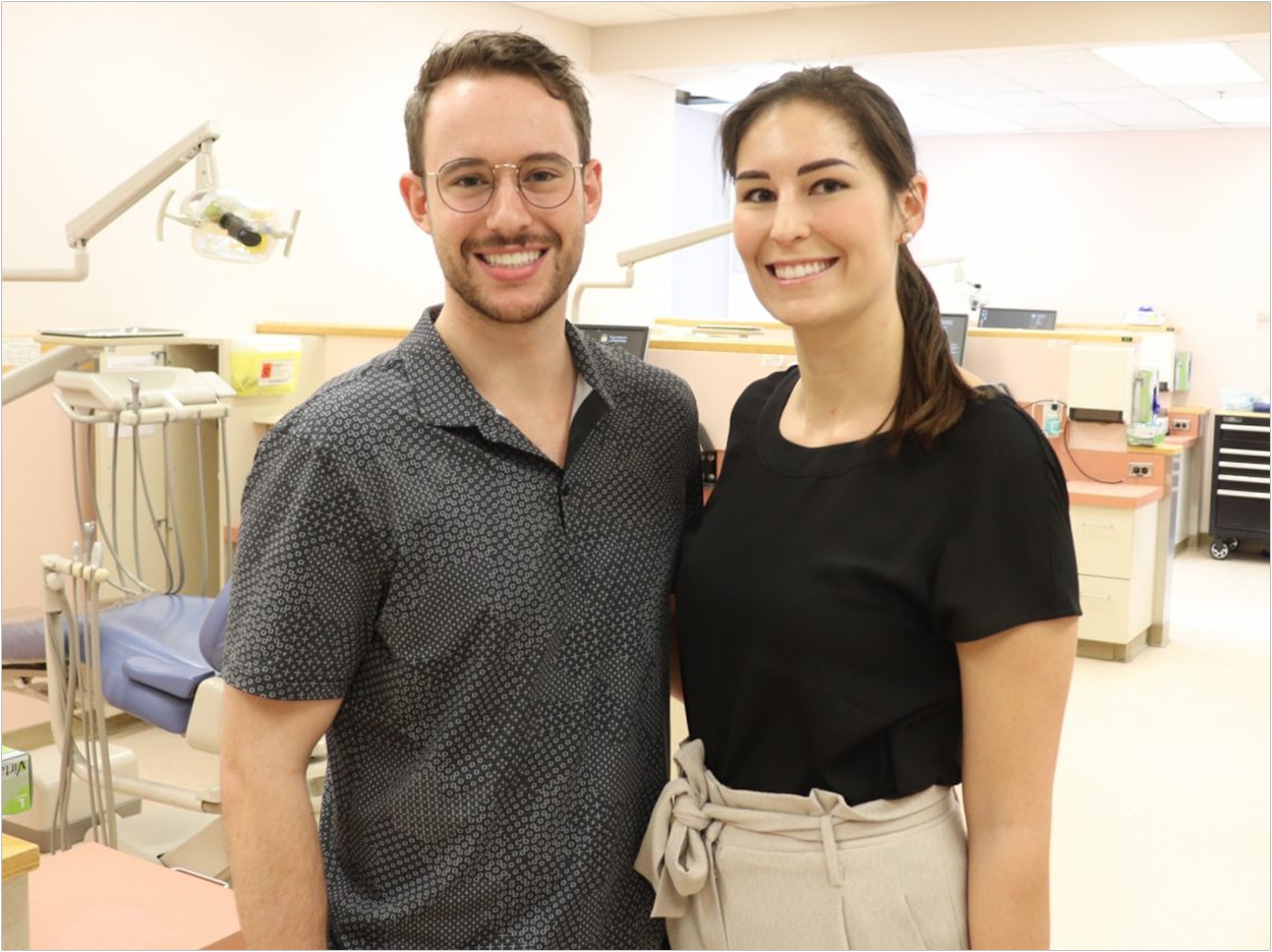 Students Derek Oryniak and Madison Flamand lead the Student Environmental Group.