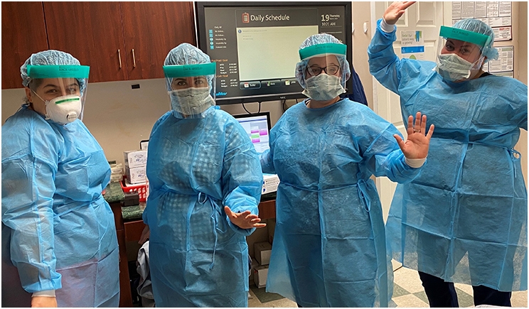 Dr. Maral Khazali and her team at Main Street Dental Group in Ventura, California, are providing emergency and essential dental care for patients in their community.
