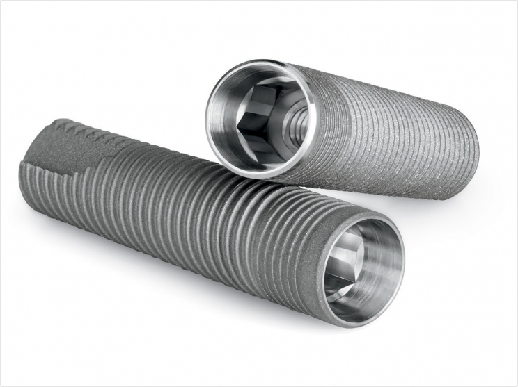 The Zimmer Biomet Dental 3.1 mmD Eztetic Implant