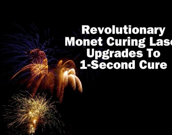 monet curing laser