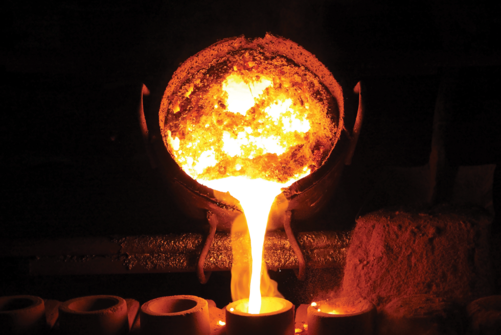 metal refining, argen
