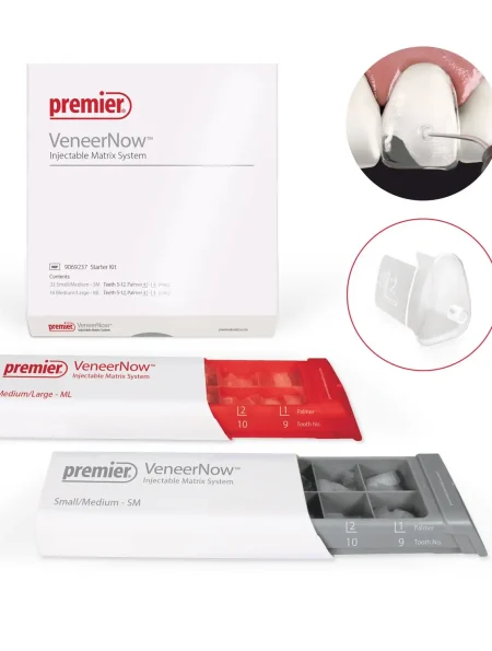 Premier Dental’s VeneerNow Injectable Matrix System is Simple and Fast