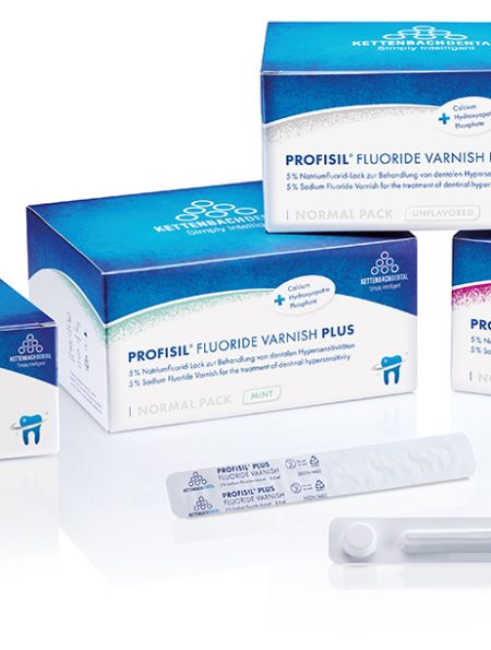 Profisil Fluoride Varnish Plus, a significant advancement of its already popular Profisil Fluoride Varnish.