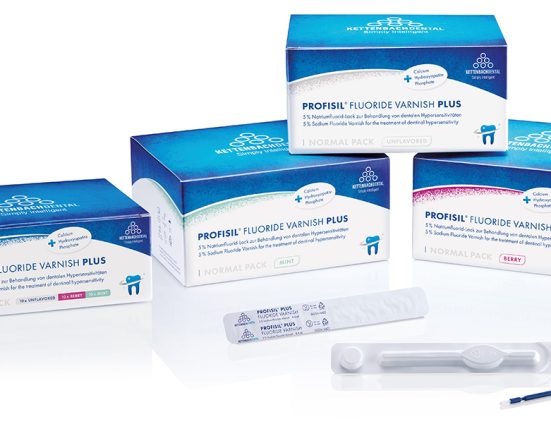 Profisil Fluoride Varnish Plus, a significant advancement of its already popular Profisil Fluoride Varnish.
