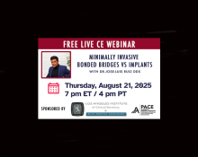 ruiz, free ce webinar, bonded bridges,